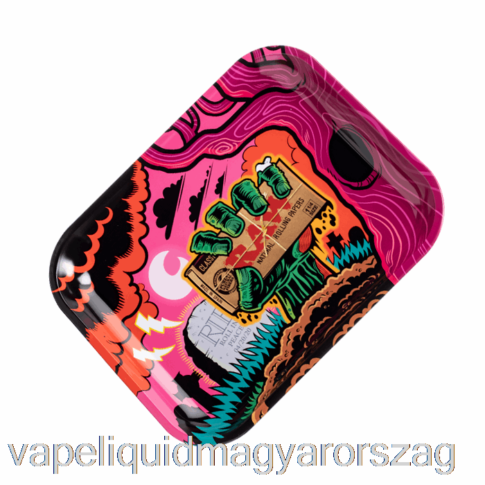 Nyers Nagy Fém Gördülő Tálcák Zombi Vape E Cigi